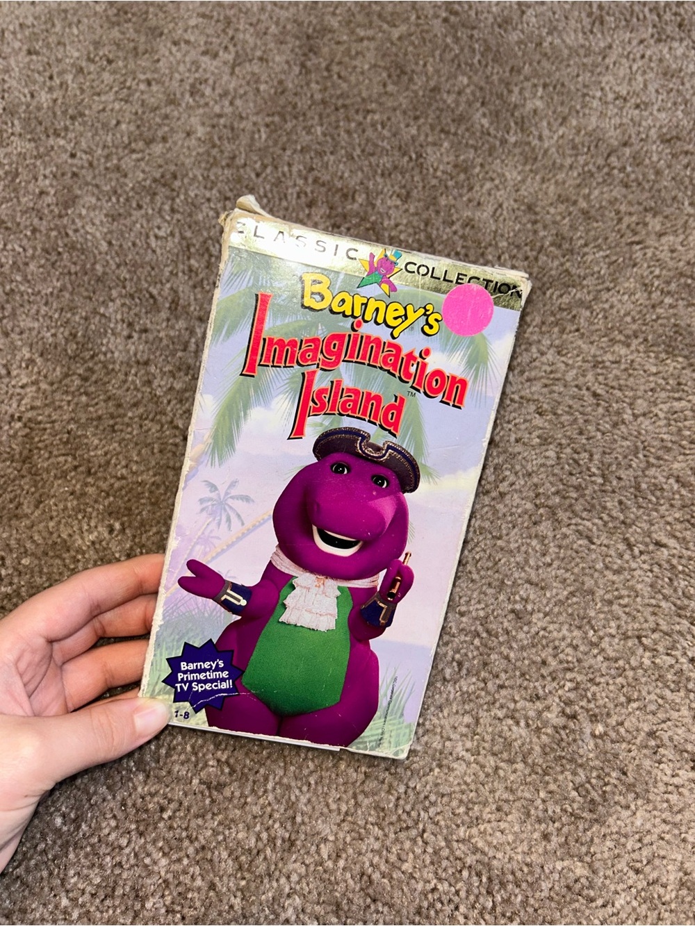 1994 Barney’s ‘Imagination Island” VHS Tape *not tested!